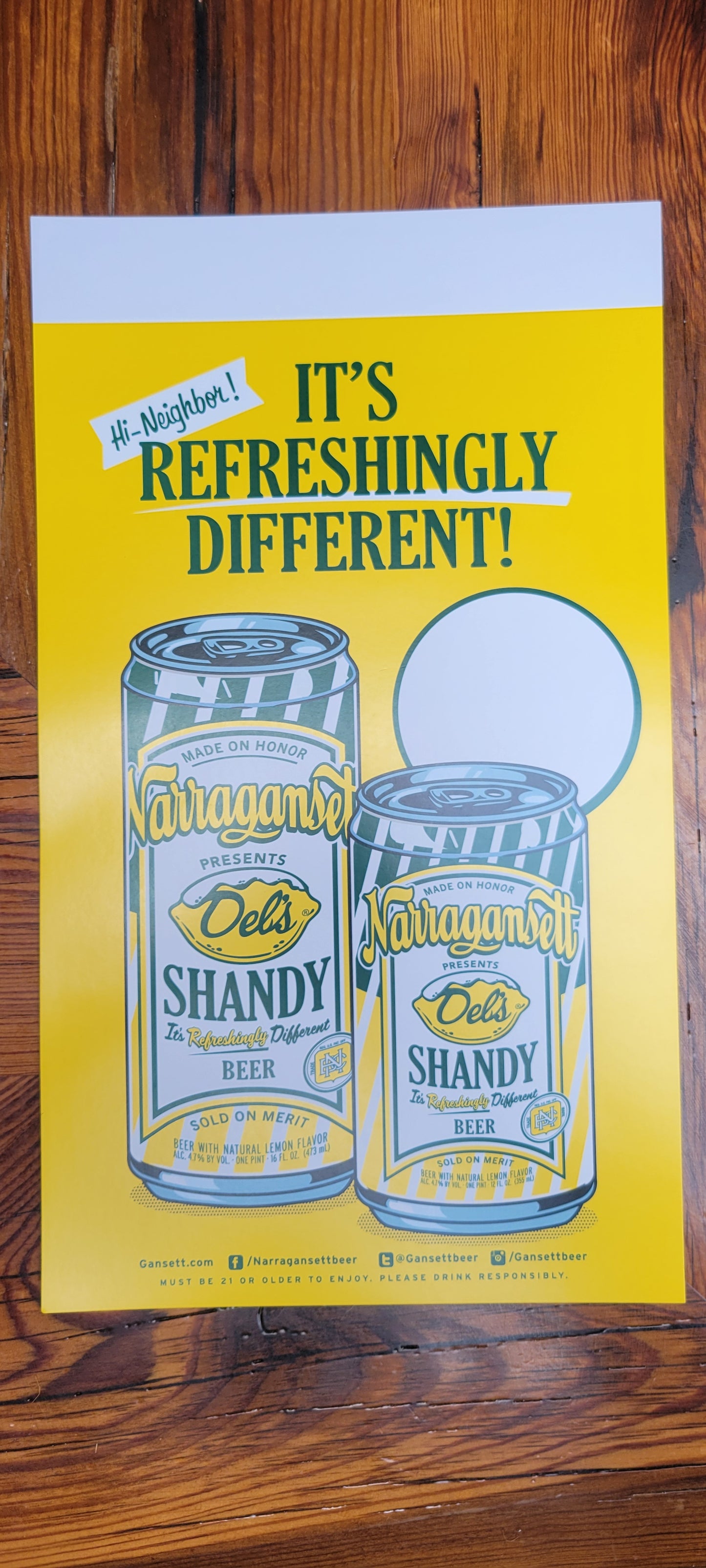 Del's Shandy Case Card Tuck-ins