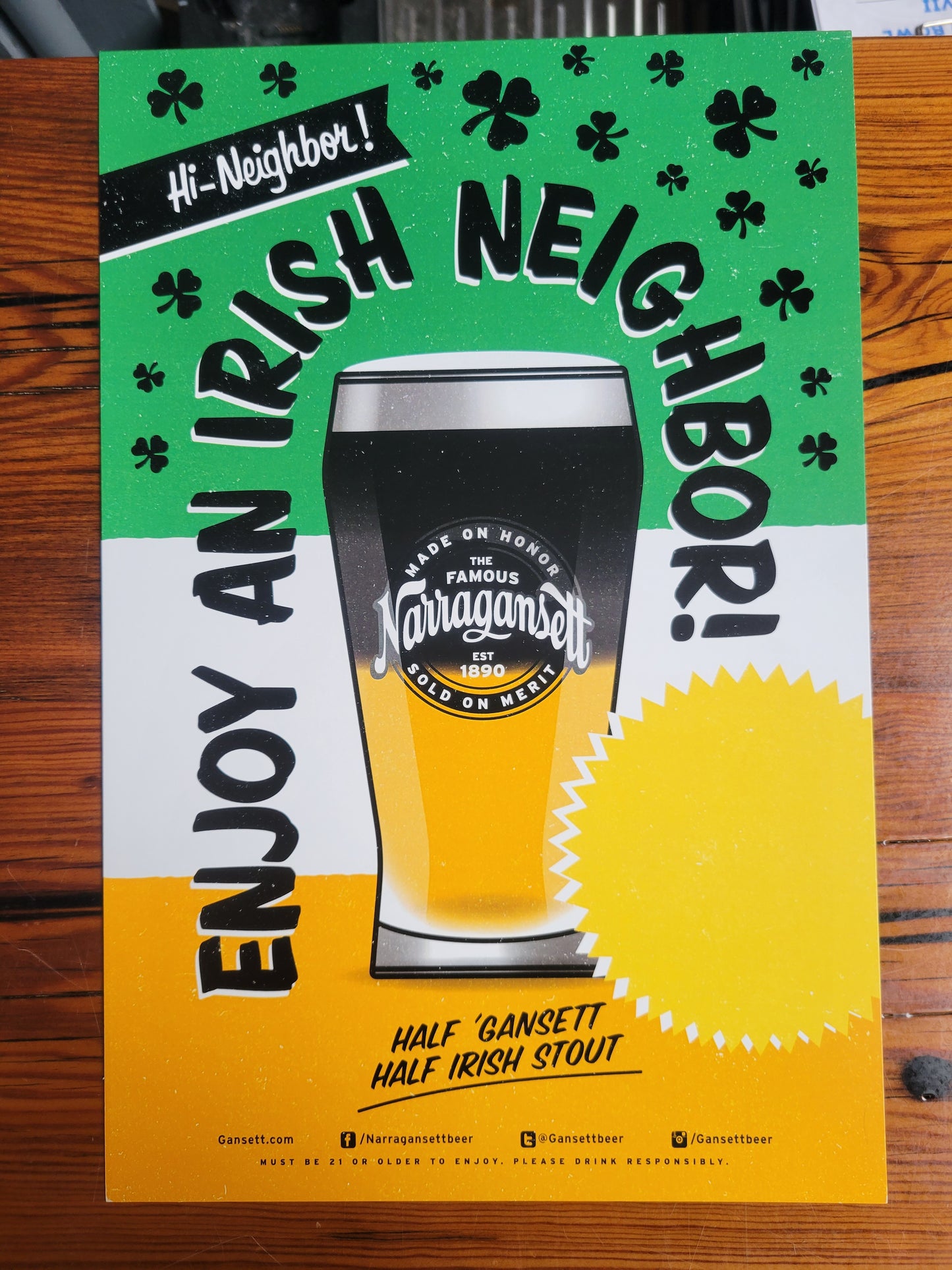 Irish Neighbor Tuck-In